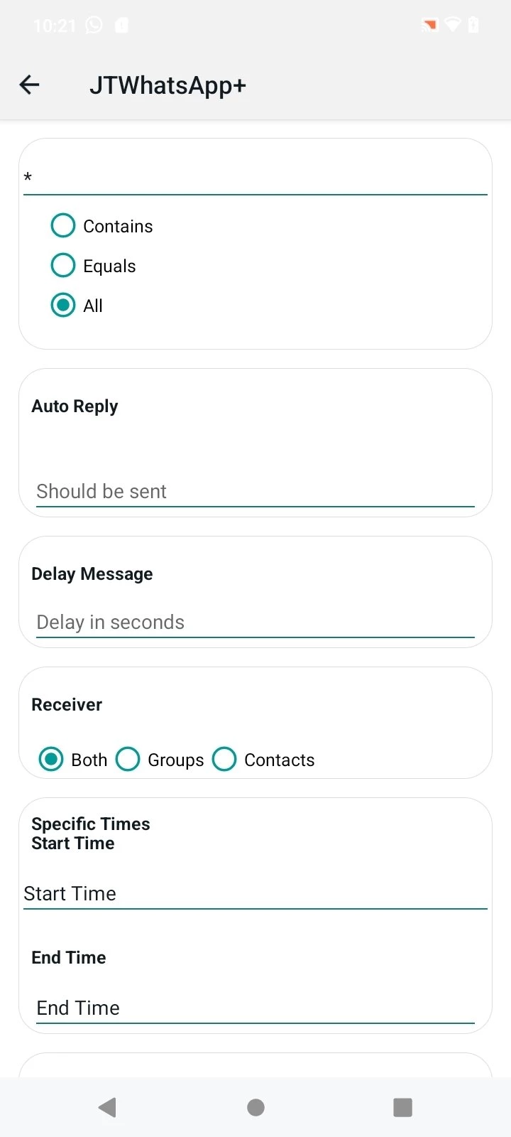JTWhatsApp — لقطة شاشة 8